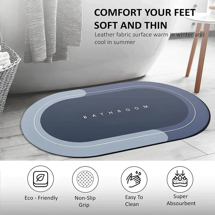 Super Absorbent Bath Floor Mat