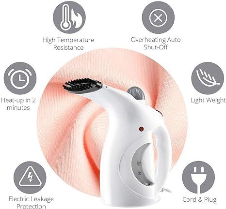 ✨ Portable Steamer Iron & Facial Vaporizer – Dual-Use Wonder! ✨
