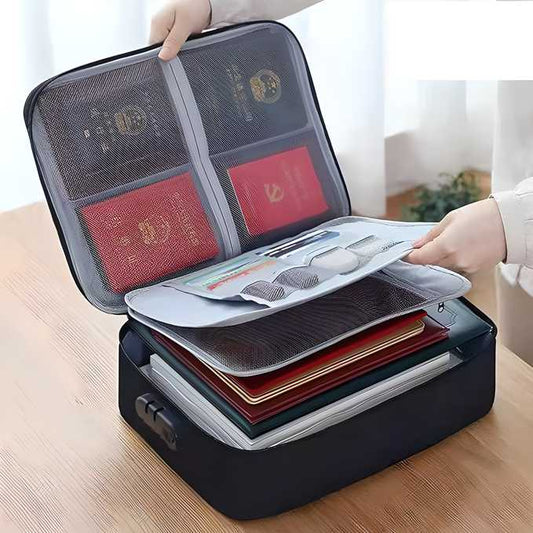 Document Safe Waterproof Bag With Lock